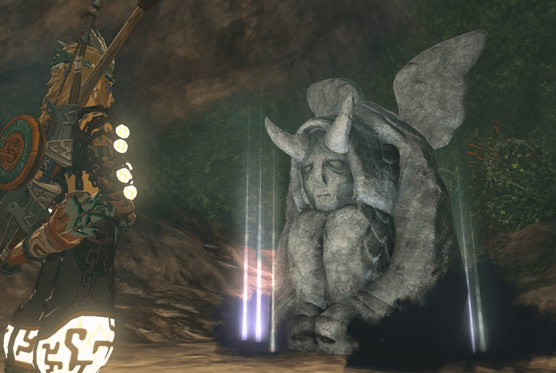 How to respec at the cursed statue in Zelda: Tears of the Kingdom